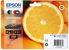 Набір картриджів Epson 33 Black/Photo Black/Cyan/Magenta/Yellow (C13T33374011) - зображення 1