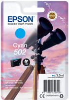 Tusz Epson 502 Cyan (C13T02V24010) - obraz 1