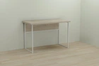 Комп'ютерний стіл Ferrum-decor Коді 75x100x60 білий ДСП Дуб Сонома 32мм
