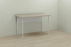Комп'ютерний стіл Ferrum-decor Майк 75x120x70 білий ДСП Дуб Сонома 32мм
