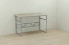 Комп'ютерний стіл Ferrum-decor Раян 75x100x60 сірий ДСП Дуб Сонома 16мм