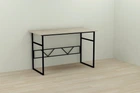 Комп'ютерний стіл Ferrum-decor Раян 75x100x70 чорний ДСП Дуб Сонома 16мм