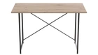 Стіл письмовий Line Лайт Ferrum-decor 750x1200x500 Чорний метал ДСП Дуб Сан-Маріно 16 мм (LINE116)