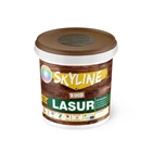 Лазурь декоративно-защитная Skyline Lasur Wood для обработки дерева Венге 0.4 л
