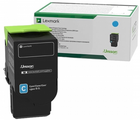 Тонер-картридж Lexmark CS/CX421 Cyan (734646653282) - зображення 1