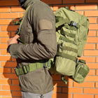 Рюкзак 55л с 3-мя подсумками! Качественный штурмовой для похода и путешествий большой MN-391 рюкзак баул KordMart (TL271195ws41838) - изображение 8