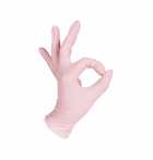 Рукавички нітрилові MediPlus PinkyPlus S Рожеві 100 шт (00-00000120) - зображення 5