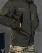 Армейская куртка софтшел NAC Олива M - изображение 7