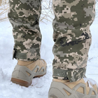 Мужские брюки на Флисе с наколенниками пиксель / Утепленные брюки Intruder Protect размер 2XL - изображение 8