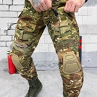 Мужские штаны G3 с наколенниками / Брюки RipStop с 8-ю карманами мультикам размер 3XL - изображение 5