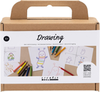 Zestaw kreatywny Creativ Company Mini Craft Kit Drawing Monsters (5712854631181) - obraz 1
