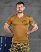 Тактическая потоотводящая футболка odin кайот руны M - изображение 1