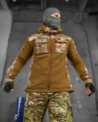 Тактична флісування куртка battle combo кайот S - зображення 14