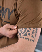 Тактическая мужская футболка ARMY потоотводящая 2XL коричневая (85612) - изображение 5