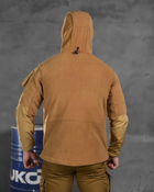 Тактична чоловіча флісова куртка L койот (85575) - зображення 10