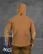 Тактична чоловіча флісова куртка XL койот (85575) - зображення 10