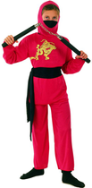Strój karnawałowy Ciao Red Ninja 98 -111 cm (0802619959450) - obraz 1