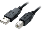 Kabel Manhattan USB 2.0 AM-BM 1.8 m (7666233333686) - obraz 1