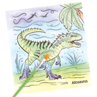 Kolorowanka wodna Depesche Dino World Watercolour Book (4010070652807) - obraz 3