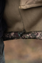 Чоловіча Демісезонна Куртка Soft Shell Хижак на Флісі вітрозахисна M - зображення 8