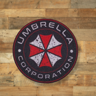 Шеврон Umbrella Corporation, 7х7, на липучке( велкро), патч печатный