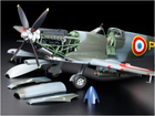 Model do składania Tamiya Supermarine Spitfire Mk.IXc 1:32 (4950344603190) - obraz 4