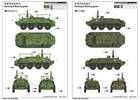 Model do składania Trumpeter BTR-60P BTR-60PU 1:35 (9580208015767) - obraz 4
