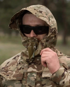 Куртка ветровка тактическая Shadow Rip-Stop с капюшоном MultiCam XL - изображение 6