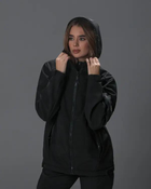 Куртка жіноча тактична Robokop 2.0 демісезон з капюшоном Чорна XXXL - зображення 2