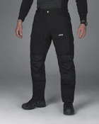 Мультифункціональні зимові тактичні штани ALPHA -20°C Rip-Stop Black XL - зображення 5