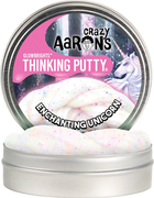 Слайм Crazy Aaron's Thinking Putty Glowbrights Enchanting Unicorn (0810066953956) - зображення 2