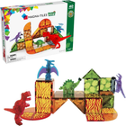 Klocki magnetyczne Magna Tiles Dino World 40 elementów (0850025176071) - obraz 1