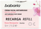 Krem do twarzy Babaria Rosa Mosqueta Crema Facial Anti-Arrugas Vegano Relleno na dzień 50 ml (8410412100564) - obraz 1