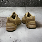 Тактичні Кросівки літо Колір Пісок Натуральна шкіра Крейзі Хорс 41 (27см) - зображення 4