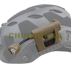 Ліхтар тактичний на шолом MPLS Charge 4LED Night Evolution ліхтар на каску, Tan (колір засмаги) - зображення 3