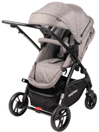 Wózek dziecięcy BabyTrold Mini Combi Pram Grey Melange (5704211718673) - obraz 3