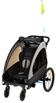 Wózek dziecięcy Babytrold Roadrunner Black/Grey (5704211719519) - obraz 5