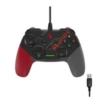 Геймпад Bloody GP30, USB, для ПК / PS3 / Switch / Android, подвійна вібрація, 1.8 м, Black/Red/Grey