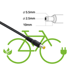 Zasilacz do roweru elektrycznego Qoltec Charger for e-bike batteries 36V 42V 2A 5.5 x 2.5 - obraz 5