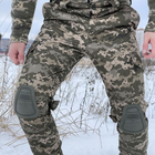 Чоловічі штани на Флісі з Наколінниками піксель / Утеплені брюки Intruder Protect розмір L - зображення 5