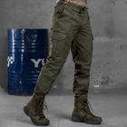 Мужские Брюки "Bandit" гретта с вместительными карманами олива размер M - изображение 3