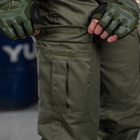 Мужские Брюки "Bandit" гретта с вместительными карманами олива размер M - изображение 6