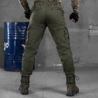Чоловічі Штани "Bandit" грета з місткими кишенями олива розмір 2XL - зображення 4