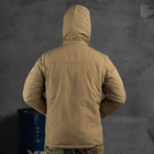 Мужская влагозащищенная куртка-жилет с меховым утеплителем / Трансформер 2в1 "Outdoor" койот размер L - изображение 6