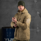 Чоловіча вологозахищена куртка-жилет з хутряним утеплювачем / Трансформер 2в1 "Outdoor" койот розмір M - зображення 5