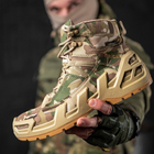 Мужские Ботинки Aeisk gore tex из нубуковой кожи / Берцы мультикам размер 43 - изображение 5