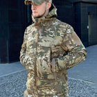Чоловічий демісезонний Костюм DRAGON Куртка + Штани / Польова форма Softshell на флісі мультикам розмір M - зображення 5