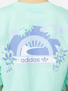Koszulka damska oversize Adidas IT8156 XS Zielona (4066762576760) - obraz 4