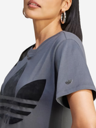 Koszulka damska z nadrukiem Adidas IL2376 M Szara (4066763021764) - obraz 3