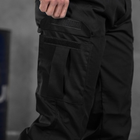 Чоловіча Форма "Police" 3в1 Кітель + Штани + Подарунок Футболка / Костюм ріп-стоп чорний розмір M - зображення 8